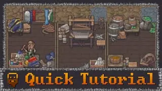 Dwarf Fortress - Quick Tutorial - Simple Plant Cloth Industry