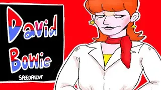 clone high oc (David Bowie) speedpaint lmao