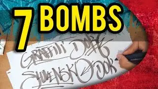 GRAFFITI BOMBING on PAPER