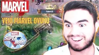 YENİ MARVEL OYUNU - MARVEL SUPER WAR OYNADIM (MOBA)