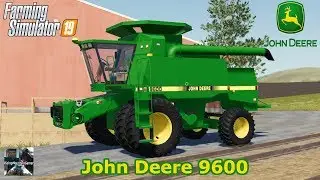 Farming Simulator 2019 / JOHN DEERE 9600 COMBINE / Mod Review