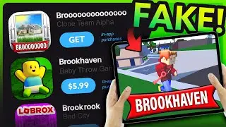 Playing every roblox BROOKHAVEN mobile app knock off..
