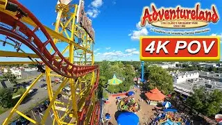 Fireball (4K Front Seat POV)- Adventureland, Long Island, NY