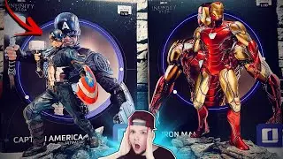 Iron Studios 1/10 Scale : Captain America & Iron Man | Nörderiet