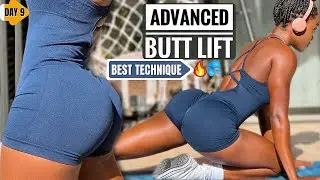 TOP-ADVANCED BOOTY LIFT~20 Min Floor Only BUTT Focused Not THIGHS | No Equipment #9🍂