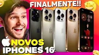 O IPHONE 16 FOI LANÇADO! VEJA O RESUMO DO EVENTO DA APPLE