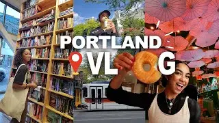 PORTLAND VLOG! 48hrs no plans just vibes: coffee tour, vegan eats, no tax shopping!
