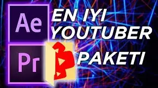 VİDEOLARDA KULLANDIĞIM EFEKTLER VE OVERLAYLAR YOUTUBER PACK