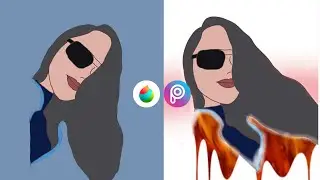 Edit Foto Menjadi Kartun Menggunakan Medibang Paint dan Picsart | Tutorial | Editing di Android
