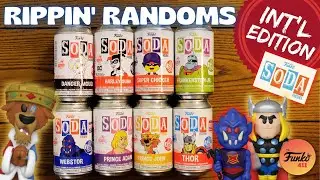NEW FUNKO SODAS! International Rippin' Randoms | Opening Sealed Funko Soda | Soda Chase Roulette