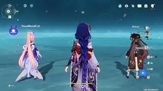Barbara out-heals Kokomi in Co-op | Genshin Impact