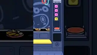 A secret in a robo cafe Toca Boca 🥰🥳/Секретка в робокафе в Тока Бока 😀🥰😉😎