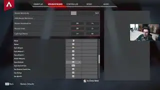 Shroud - Apex Legends- Settings - (2023) 🔋- Gear Links in Description 🔋🎮🖱🎧