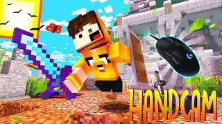 SKYWARS: EU USO MACRO? NO MINECRAFT (HANDCAM)