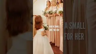 My 6 Year Old Played A HUGE Role In Our Wedding 👀😭🤍 