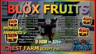 BLOX FRUITS Script No Key UPD HALLOWEEN AUTO FARM CHEST, CHEST FARM, EZ BELI (5MIN = 1M BELI) 🎃🐯