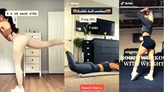 BUBBLE BUTT WORKOUTS COMPILATION TIK TIK EDITION!