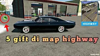All gift boxes on the map highway, car parking multiplayer