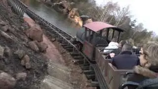 Eurodisney Paris Big Thunder Mountain Jan 2014 Watch in HD