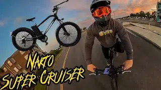 Nakto Super Cruiser E-Bike - Fat tire Bicicleta electrica Review