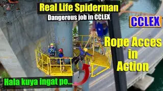 CCLEX Update | Rope Access installing yellow platform in S1