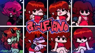 🎶Friday Night Funkin' | Cute Skins of Playable Girlfriend Sing Release - GF Appreciation🎤