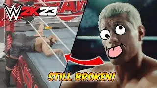 We Broke WWE 2K23... AGAIN!! 😂