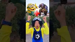 Minion + Thanos = Minion Animation #minion