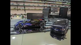 1:18 Diecast Review Unboxing VW GTI Mk8 & Cadillac V-Series R #model #review #VW #diecast #GTI