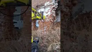 МКСМ -800. Пробую после реставрации гидро молот.