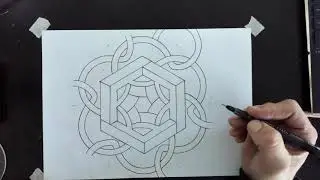 Compass Drawing Timelapse