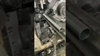 Make in China Production process of automobile gate extension spring  #machine #springmachinefactory