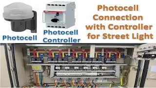 Photocell Light Sensor | Photocell Wiring Diagram | Photo Cell Connection | Photocell Installation