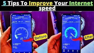 5 Amezing Tips To Get Fast Internet On Mobile In 2022 | Slow Internet Problem Solve | Faheem 2.0