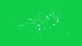 Glass Hit Effects Green Screen l Glass Hit l GlassBlast Green Screen l Full HD