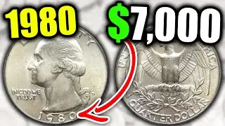 1980 Washington Quarters That are Worth Money!