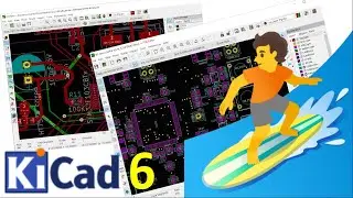✅KiCad6 редактор печатных плат обзор новой версии