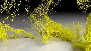 Dissolving 3D Text