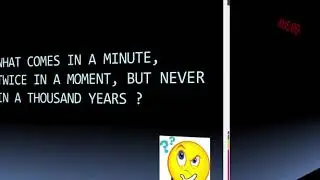 RIDDLES..