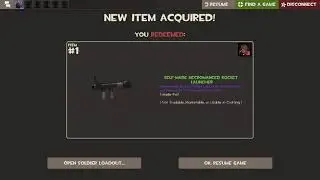 TF2 Self-Made Taunt, War Paint, and Hat drops