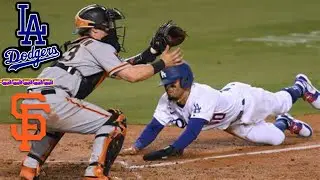 Reacting to the game highlights to the Dodgers vs Giants