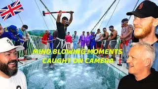 MIND BLOWING MOMENTS CAUGHT ON CAMERA! REACTION!! | OFFICE BLOKES REACT!!