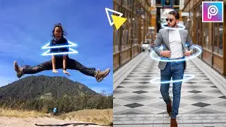 Neon Glowing Effect | Picsart Photo Editing | Picsart Editing Tutorial | TECH DATA BANGLA