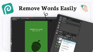 How to erase texts in Photopea (Simple Text Cleanup)