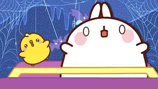 Molang and Piu Piu | The Ghost Train | Cartoon for kids | Molang Funny Cartoons
