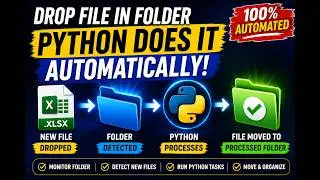 Drop a File in a Folder & Python Does the Rest Automatically! 