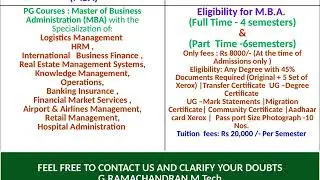 Top 10 mba colleges in coimbatore ,Paramakudi,Salem