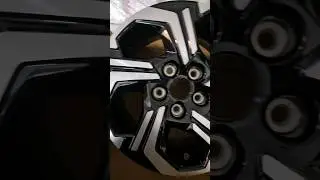 maruti suzuki brezza alloys wheel diamond cut suzuki brezza alloy genuine metallic black dual tone