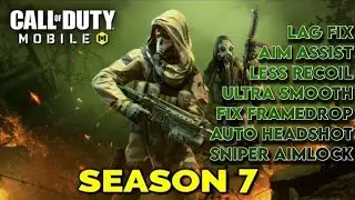 CODM NEW CONFIG SEASON 7 V3 | CODM AIMBOT CONFIG | CODM UPDATE HEADSHOT CONFIG | MP+BR WORK | CHEAT