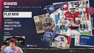 IT'S FINALLY HERE!!! || COLLEGE FOOTBALL 25!!!!